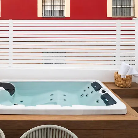 Magno Apartments Santa Clara - Private Terraces With Jacuzzi Sevilla Exterior foto