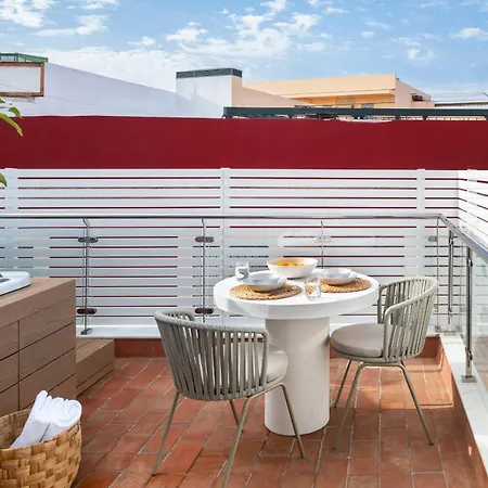 Magno Apartments Santa Clara - Private Terraces With Jacuzzi Sevilla Exterior foto