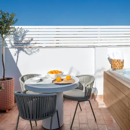 Magno Apartments Santa Clara - Private Terraces With Jacuzzi Sevilla Exterior foto